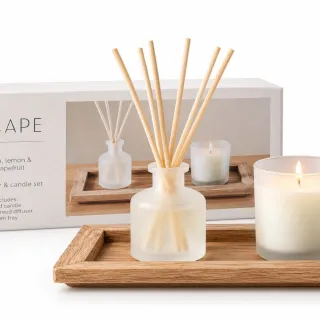 Unwind Scented Set — Mandarin, Lemon & Pink Grapefruit