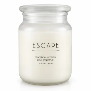 Escape Scented Candle — Mandarin, Lemon & Pink Grapefruit