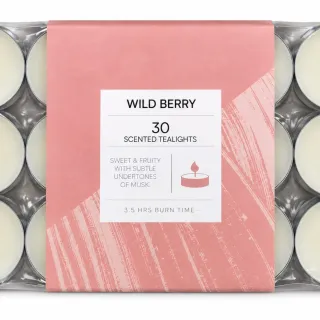 Wild berry Scented Tea Light Candles