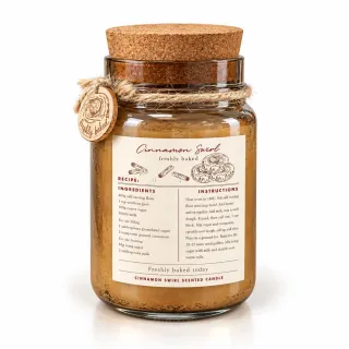Cinnamon Swirl - Fragranced Candle