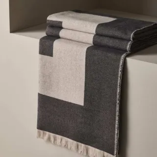 M&S X Kelly Hoppen Border Throw