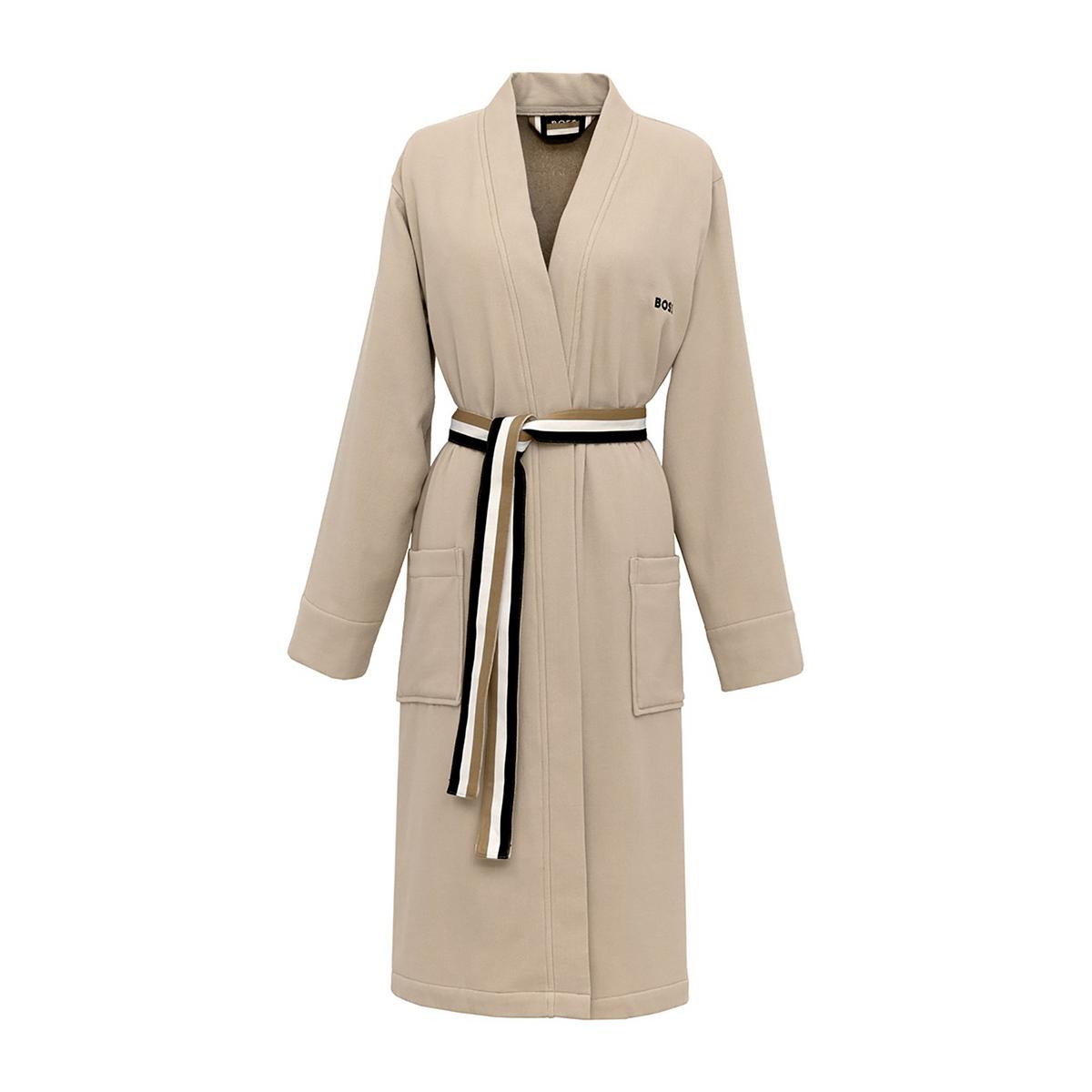 Boss Home Kimono-Style Cotton Bathrobe