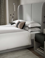 M&S Sateen Panel Bedspread