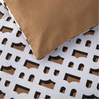 Boss B Monogram Duvet Cover