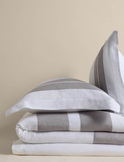 M&S Sateen Panel Bedspread