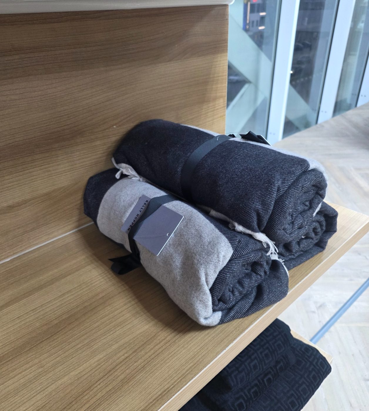 M&S X Kelly Hoppen Border Throw