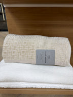 M&S Kelly Hoppen Ultimate Turkish Cotton Geometric Bath Towel