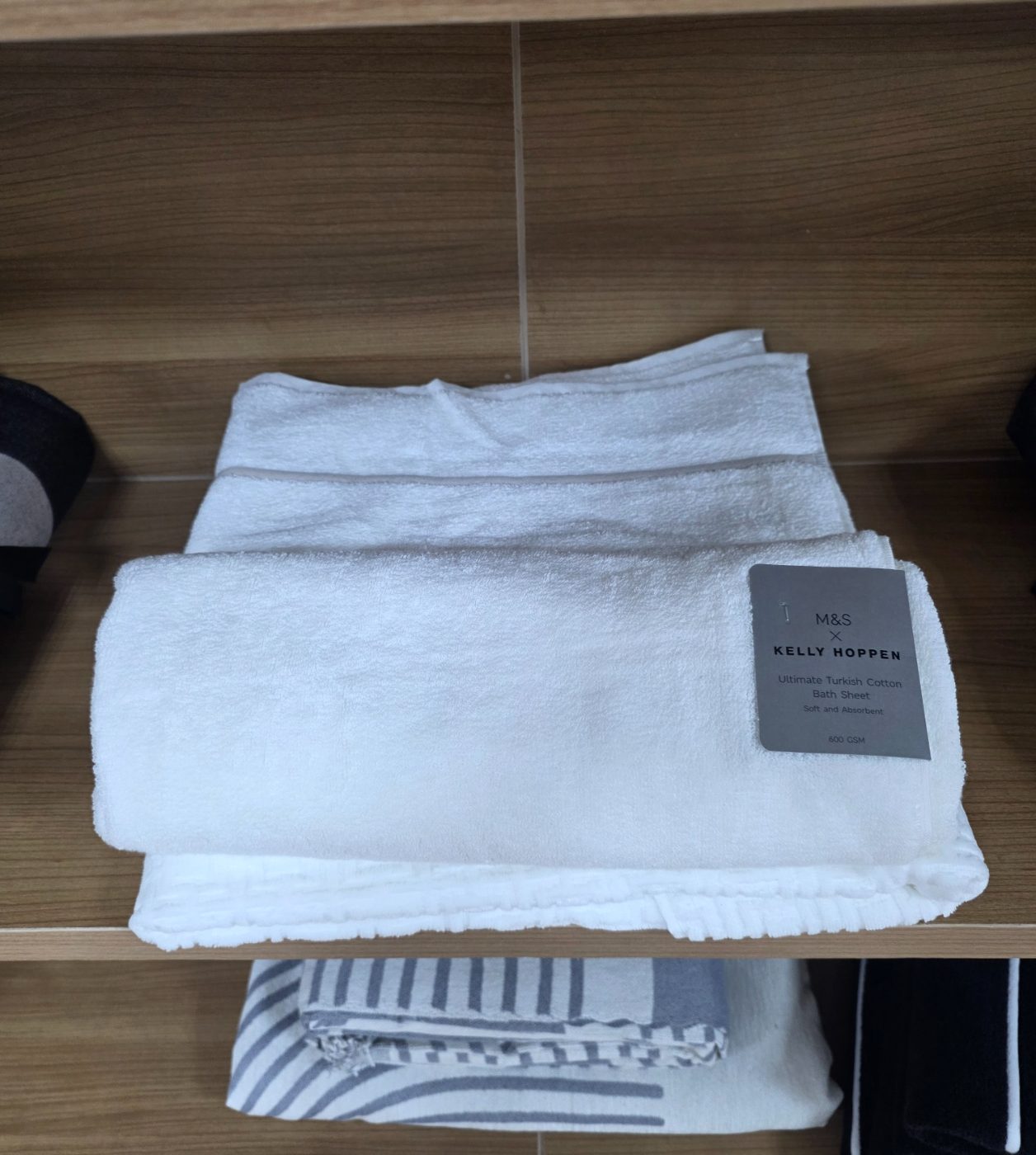 M&S Kelly Hoppen Ultimate Turkish Cotton Bath Sheet