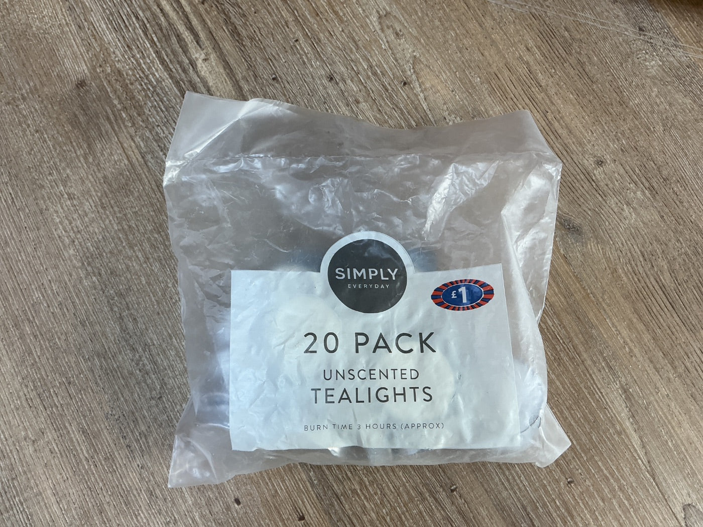 Unscented Tea Lights - Candles