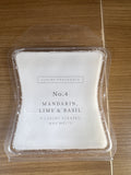 No.4 Mandarin, Lime & Basil - Scented Wax Melts