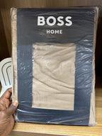 BOSS Home B Monogram Luxury Bed Linen Collection Fitted Sheet